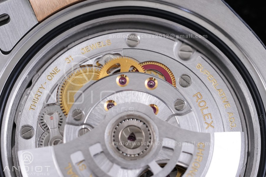 GMT-Master II 126711 CHNR Gain Weight VSF 1:1 Root Beer Best Edition Black Dial On SS/RG Oyster Bracelet Super Clone DD3285