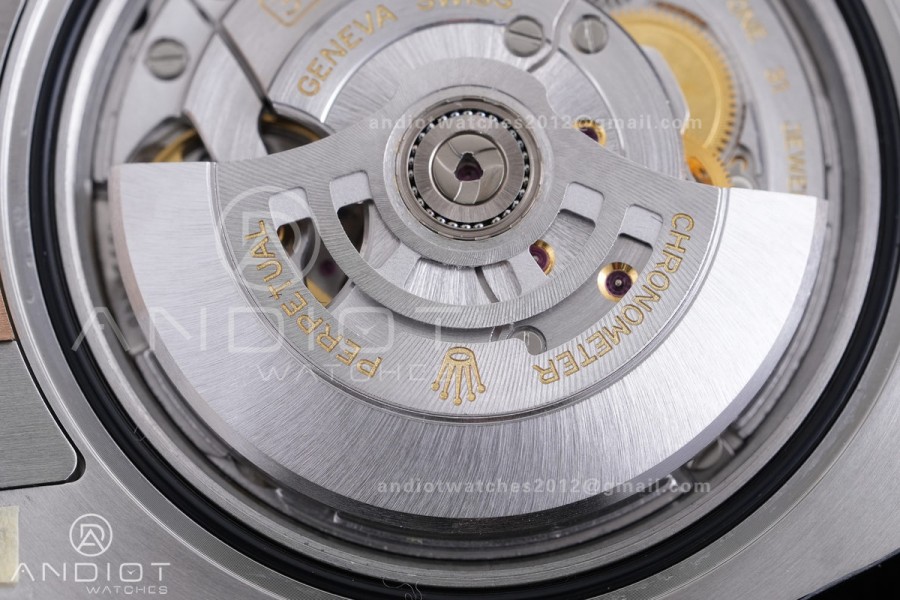 GMT-Master II 126711 CHNR Gain Weight VSF 1:1 Root Beer Best Edition Black Dial On SS/RG Oyster Bracelet Super Clone DD3285