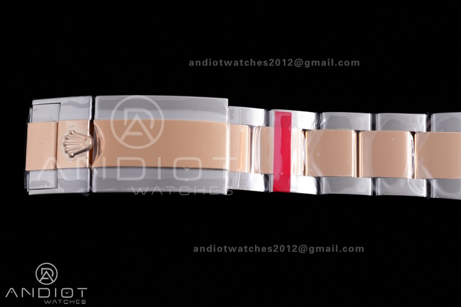 GMT-Master II 126711 CHNR Gain Weight VSF 1:1 Root Beer Best Edition Black Dial On SS/RG Oyster Bracelet Super Clone DD3285