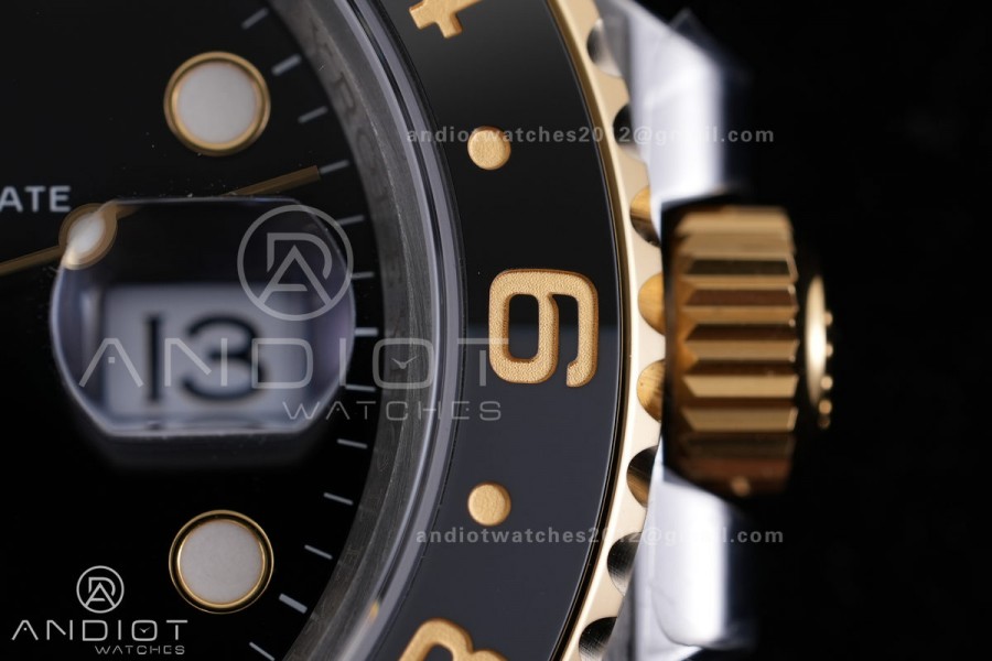 GMT-Master II 126713 GRNR Gain Weight VSF 1:1 Zombie Best Edition Black Dial On SS/YG Jubilee Bracelet Super Clone DD3285