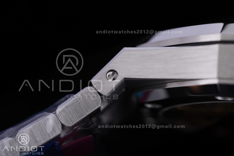 Royal Oak 15500 SS VSF 1:1 Best Edition Blue Dial on SS Bracelet DD4302 Super Clone