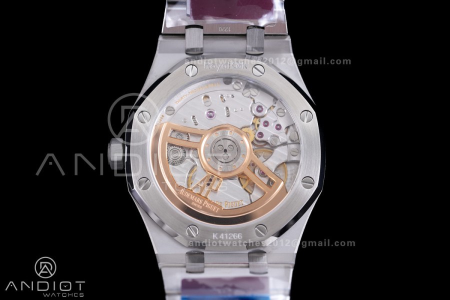 Royal Oak 15500 SS VSF 1:1 Best Edition Blue Dial on SS Bracelet DD4302 Super Clone