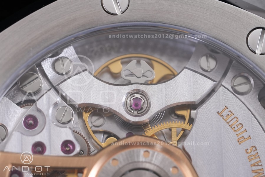 Royal Oak 15500 SS VSF 1:1 Best Edition Blue Dial on SS Bracelet DD4302 Super Clone