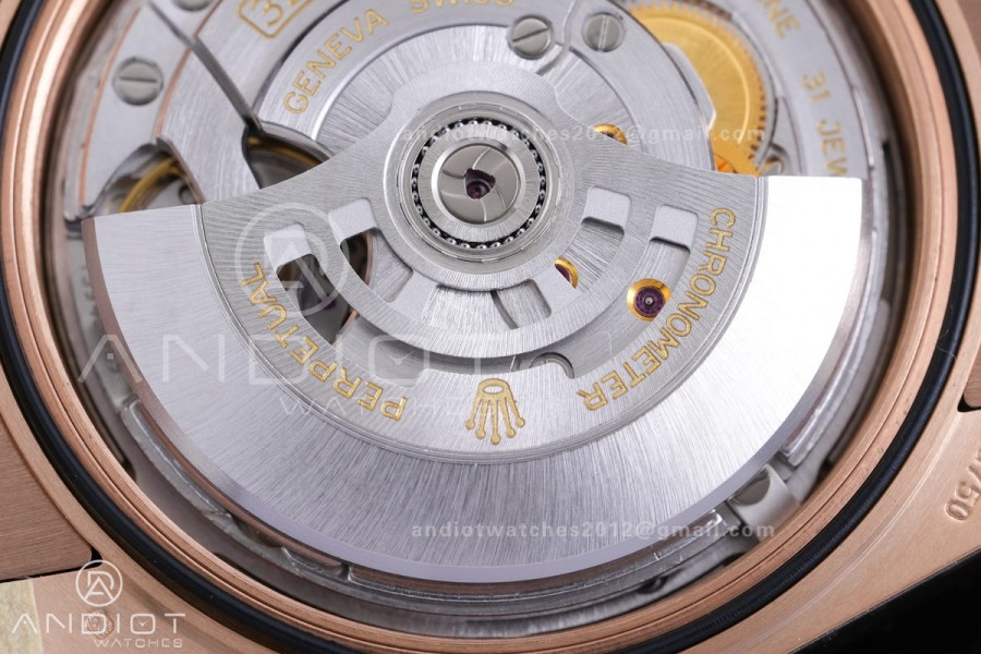 DayDate 40 228235 VSF 1:1 Best Edition Brown Roman Dial on President Bracelet VS3255