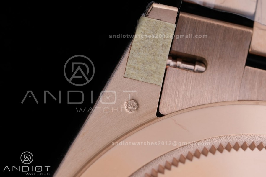 DayDate 40 228235 VSF 1:1 Best Edition Brown Roman Dial on President Bracelet VS3255