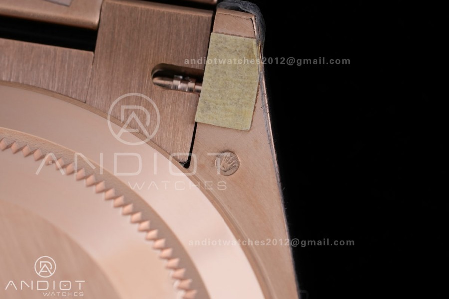 DayDate 40 228235 VSF 1:1 Best Edition Brown Roman Dial on President Bracelet VS3255