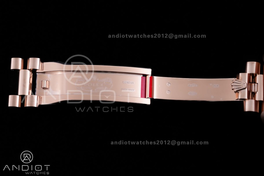 DayDate 40 228235 VSF 1:1 Best Edition Brown Roman Dial on President Bracelet VS3255