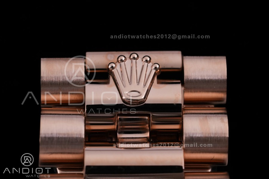 DayDate 40 228235 VSF 1:1 Best Edition Brown Roman Dial on President Bracelet VS3255