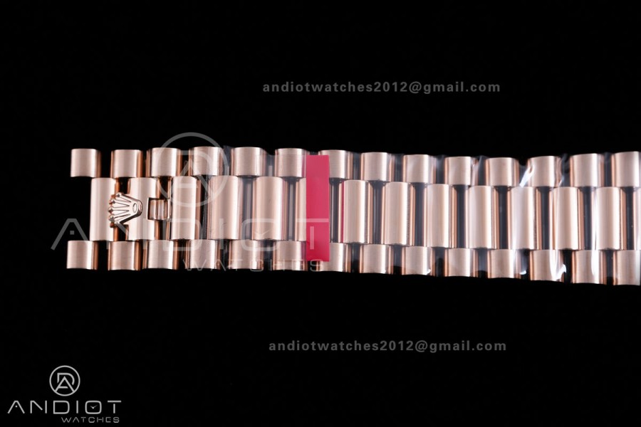 DayDate 40 228235 VSF 1:1 Best Edition White Roman Dial on President Bracelet VS3255