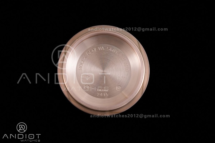 DayDate 40 228235 VSF 1:1 Best Edition RG Roman Dial on President Bracelet VS3255