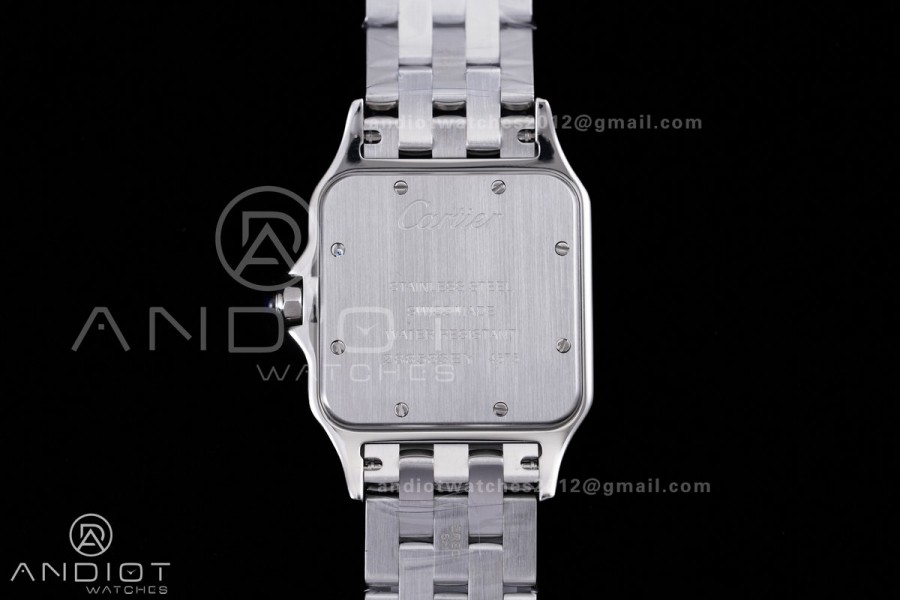 Panthère Ladies 31mm SS AF 1:1 Best Edition White Dial on SS Bracelet Ronda Quartz