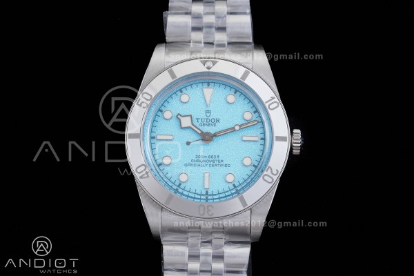 Heritage Black Bay 37mm SS ZF 1:1 Best Edition Tiffany Blue Dial on SS Bracelet A2824