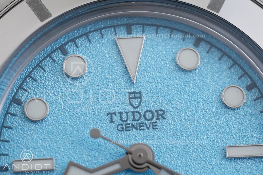 Heritage Black Bay 37mm SS ZF 1:1 Best Edition Tiffany Blue Dial on SS Bracelet A2824