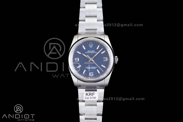 Oyster Perpetual 36 116000 KRF 1:1 Best Edition 904L Steel Blue Dial on SS Bracelet SH3130