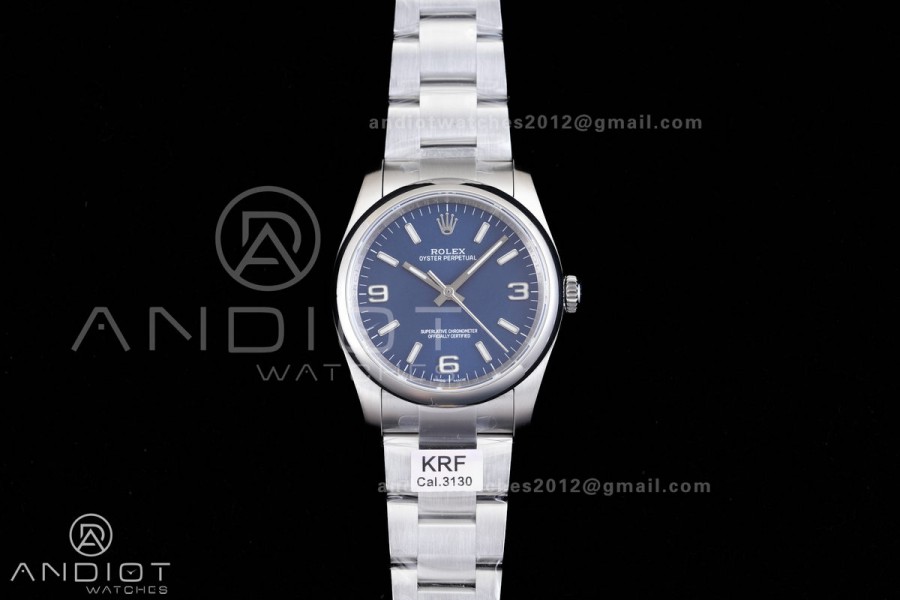 Oyster Perpetual 36 116000 KRF 1:1 Best Edition 904L Steel Blue Dial on SS Bracelet SH3130