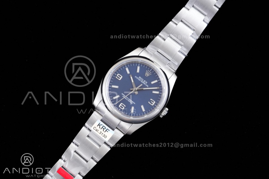 Oyster Perpetual 36 116000 KRF 1:1 Best Edition 904L Steel Blue Dial on SS Bracelet SH3130