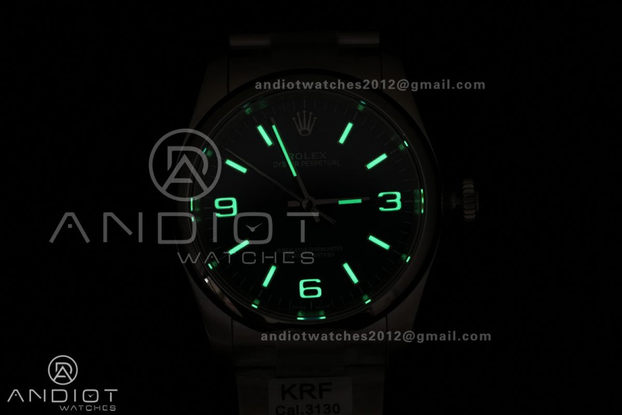 Oyster Perpetual 36 116000 KRF 1:1 Best Edition 904L Steel Blue Dial on SS Bracelet SH3130