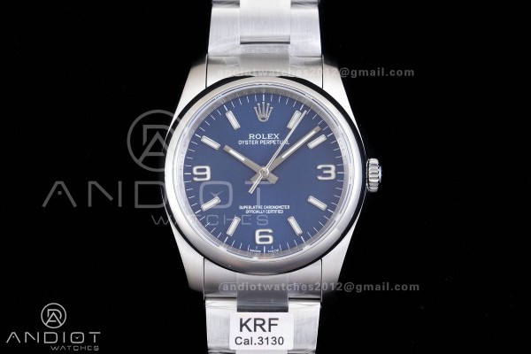 Oyster Perpetual 36 116000 KRF 1:1 Best Edition 904L Steel Blue Dial on SS Bracelet SH3130