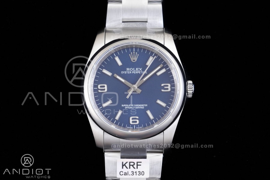Oyster Perpetual 36 116000 KRF 1:1 Best Edition 904L Steel Blue Dial on SS Bracelet SH3130
