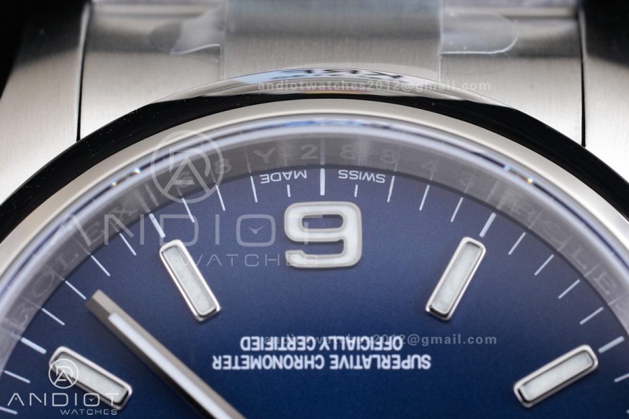 Oyster Perpetual 36 116000 KRF 1:1 Best Edition 904L Steel Blue Dial on SS Bracelet SH3130