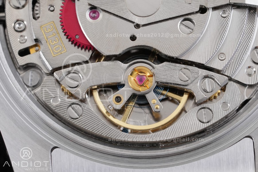 Oyster Perpetual 36 116000 KRF 1:1 Best Edition 904L Steel Black Dial Pink Lume on SS Bracelet SH3130