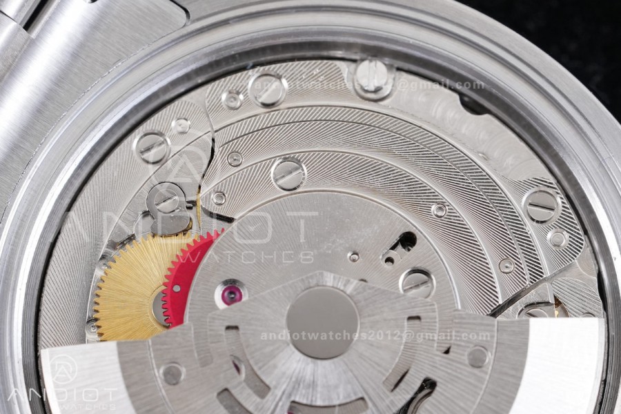 Oyster Perpetual 36 116000 KRF 1:1 Best Edition 904L Steel Black Dial Pink Lume on SS Bracelet SH3130