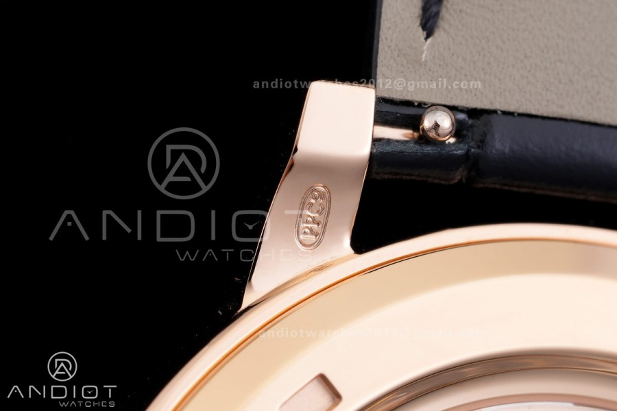 Grand Complications 6102 RG PPF 1:1 Best Edition Black Dial on Black Leather Strap SA240 Super Clone