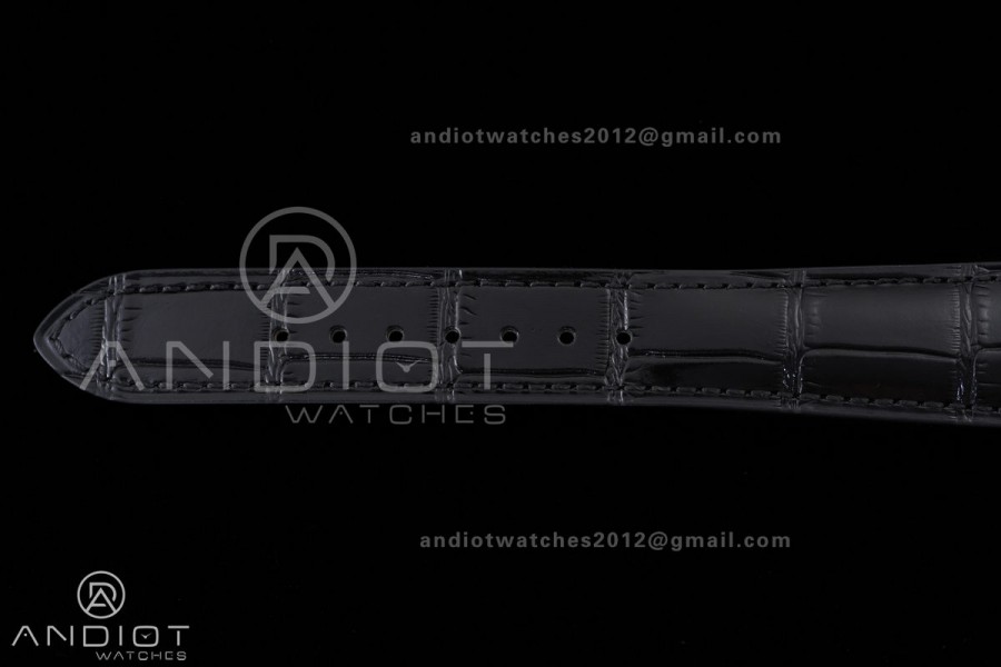 Grand Complications 6102 RG PPF 1:1 Best Edition Black Dial on Black Leather Strap SA240 Super Clone