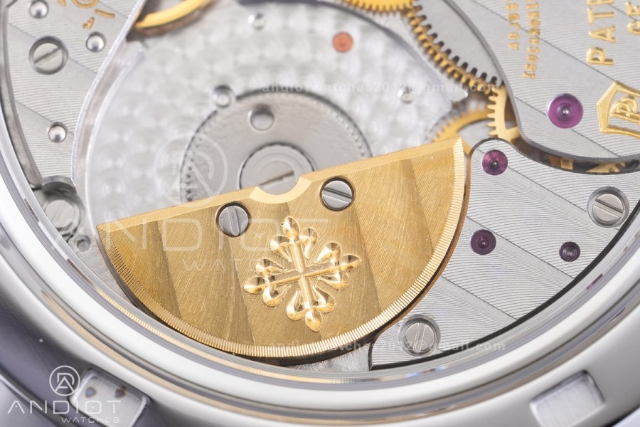 Grand Complications 6102 SS PPF 1:1 Best Edition Blue Dial on Blue Leather Strap SA240 Super Clone