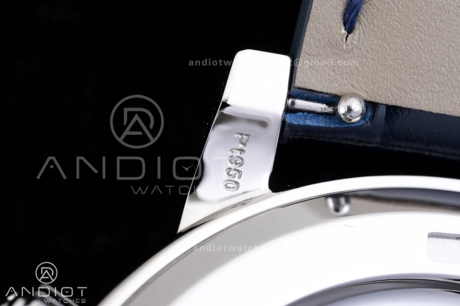 Grand Complications 6102 SS PPF 1:1 Best Edition Blue Dial on Blue Leather Strap SA240 Super Clone