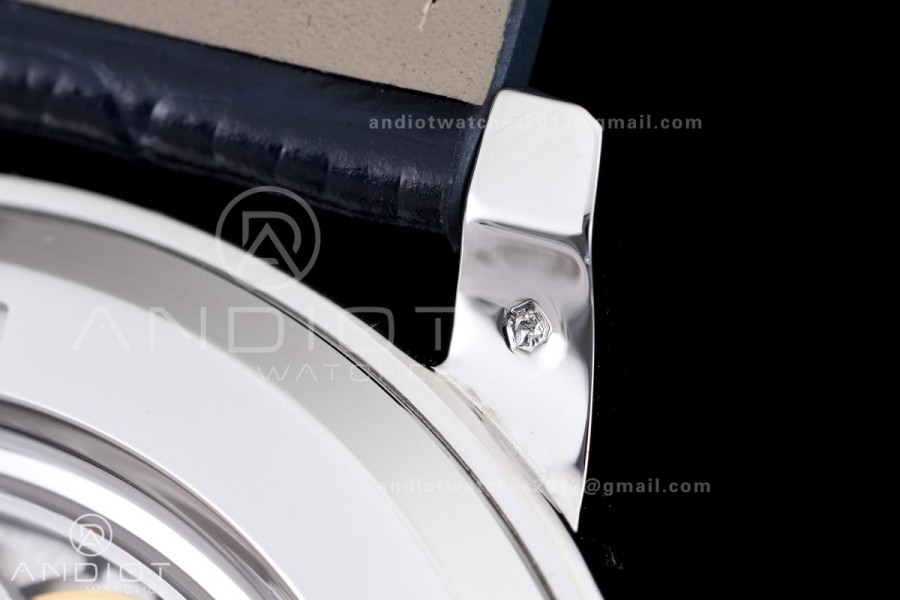 Grand Complications 6102 SS PPF 1:1 Best Edition Blue Dial on Blue Leather Strap SA240 Super Clone