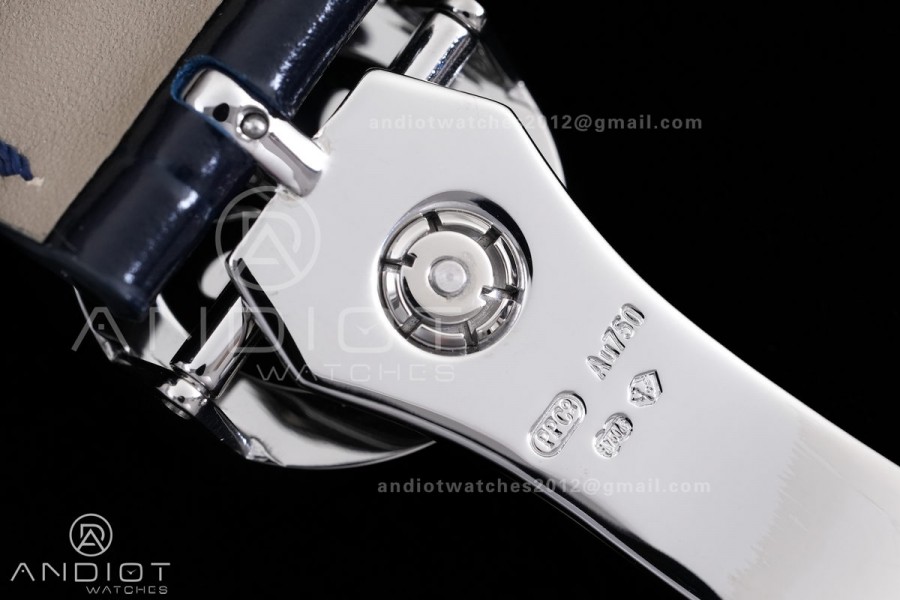 Grand Complications 6102 SS PPF 1:1 Best Edition Blue Dial on Blue Leather Strap SA240 Super Clone