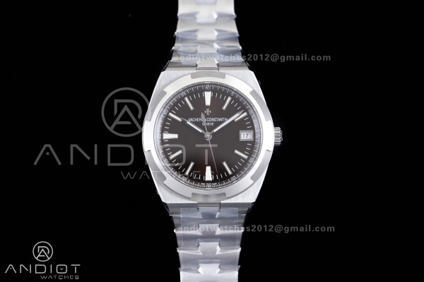 Overseas 4500V SS 8F 1:1 Best Edition Brown Dial on SS Bracelet A5100