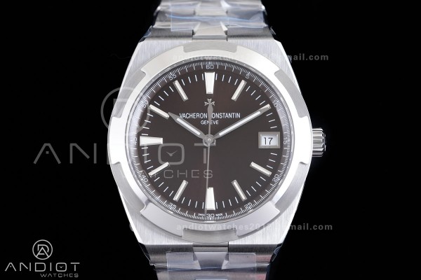 Overseas 4500V SS 8F 1:1 Best Edition Brown Dial on SS Bracelet A5100