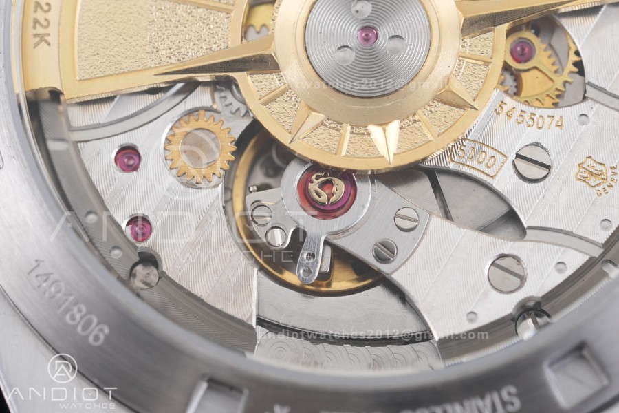 Overseas 4500V SS 8F 1:1 Best Edition Brown Dial on SS Bracelet A5100