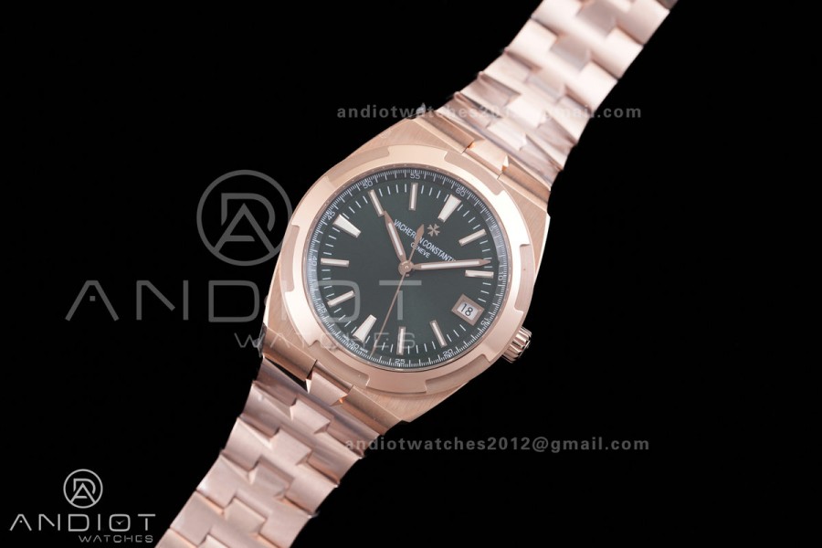 Overseas 4500V RG 8F 1:1 Best Edition Green Dial on RG Bracelet A5100