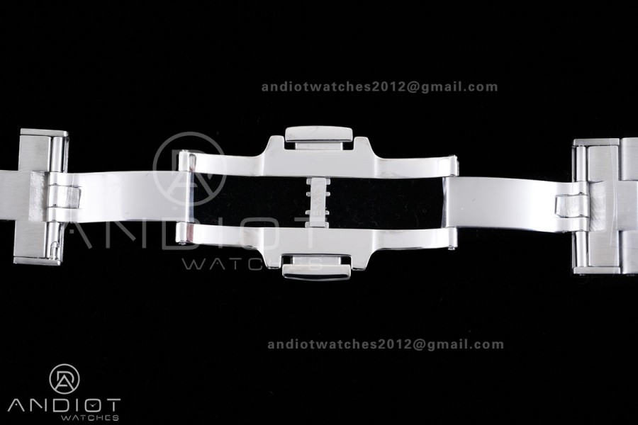 Overseas 4500V SS 8F 1:1 Best Edition Blue Dial on SS Bracelet A5100