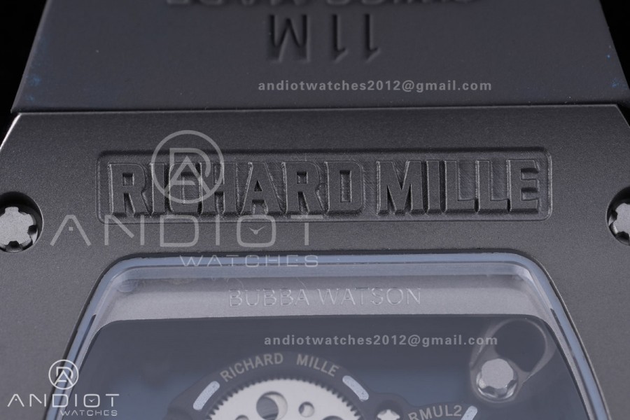 RM055 43mm Grey Ceramic/RU Skeleton Dial BBF RMUL2 Super Clone