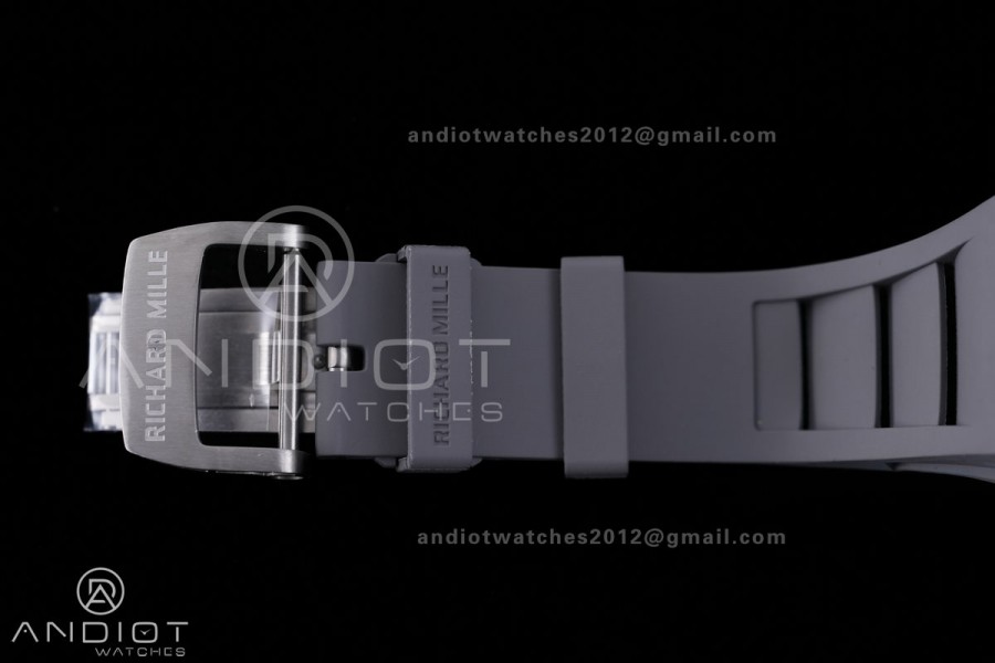 RM055 43mm Grey Ceramic/RU Skeleton Dial BBF RMUL2 Super Clone