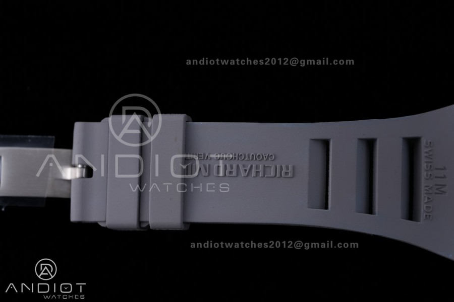 RM055 43mm Grey Ceramic/RU Skeleton Dial BBF RMUL2 Super Clone