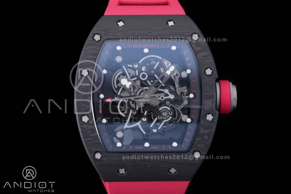 RM055 NTPT BBF 1:1 Best Edition Black Bezel Red Cr...