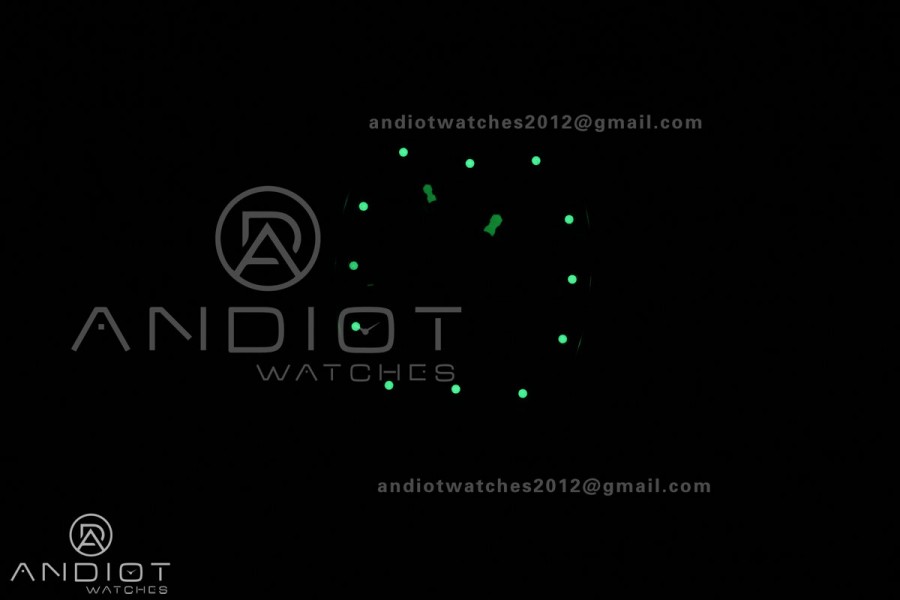 RM055 NTPT BBF 1:1 Best Edition Blue Bezel Blue Crown on Blue Rubber Strap RMUL2 Super Clone