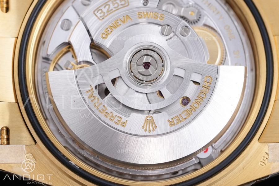 DayDate 40 228238 ARF  V4 1:1 Best Edition YG Crystal Dial on President Bracelet VR3255(Gain Weight 210g)