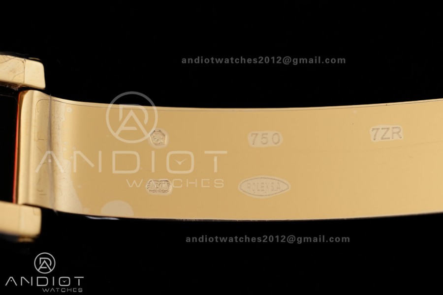 DayDate 40 228238 ARF  V4 1:1 Best Edition YG Crystal Dial on President Bracelet VR3255(Gain Weight 210g)