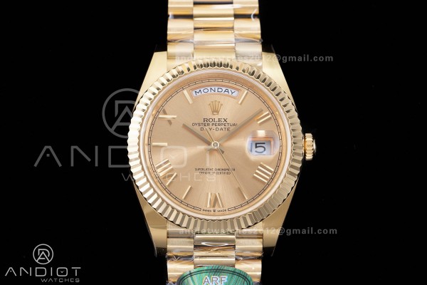 DayDate 40 228238 ARF  V4 1:1 Best Edition YG Roma...