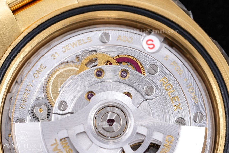 DayDate 40 228238 ARF V4 1:1 Best Edition Black Stick Dial on President Bracelet VR3255 (Gain Weight 210g）