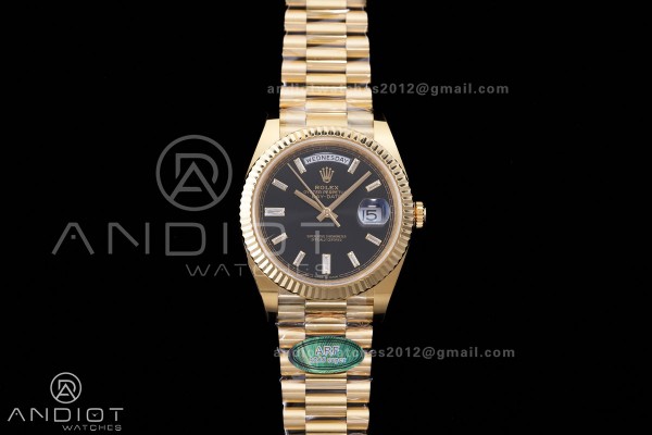 DayDate 40 228238 ARF V4 1:1 Best Edition Black Cr...