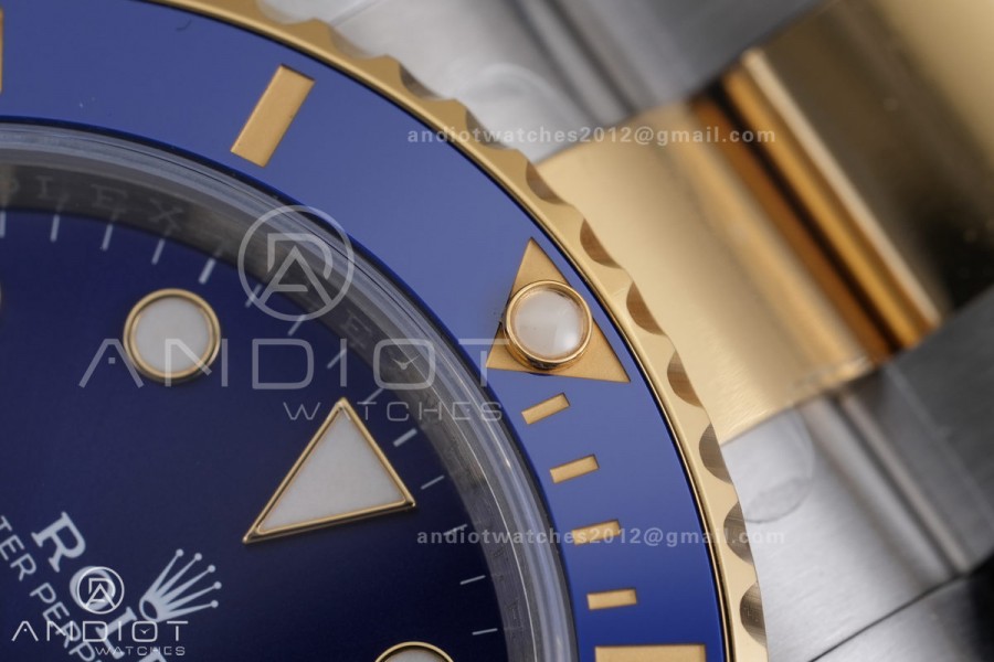 Submariner 126613 LB Gain Weight ARF 1:1 Best Edition Blue Dial On SS/YG Bracelet DD3235