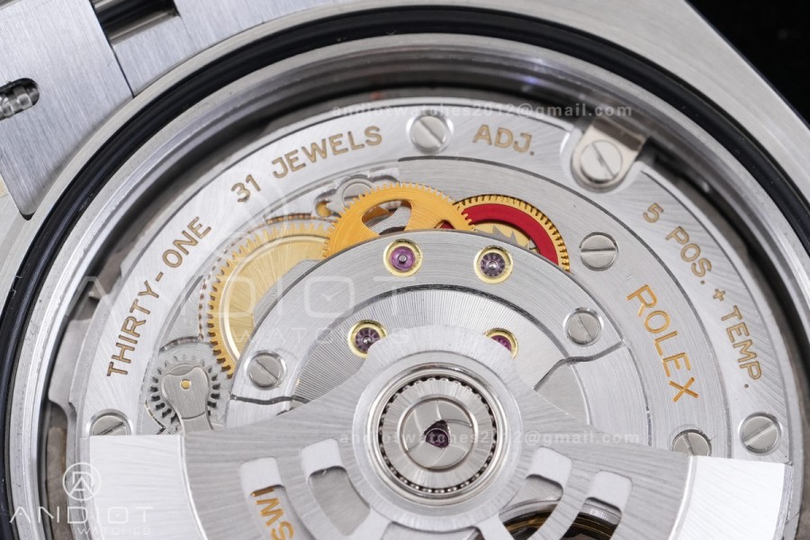 DateJust 126334 904L SS ERF 1:1 Best Edition Gray Dial Stick Marker On Jubilee Bracelet SH3235 (Free Sprung)