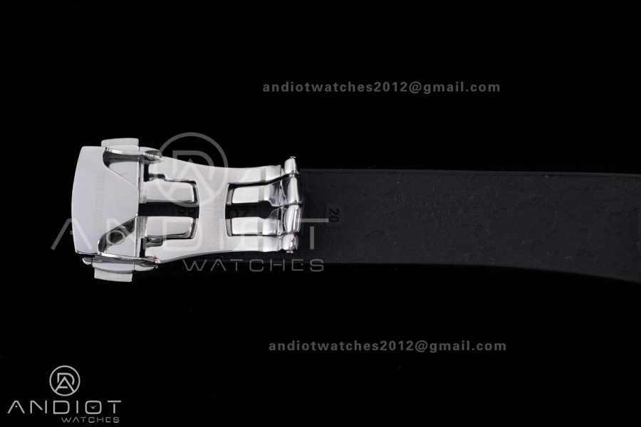 Speedmaster SS/YG N1F Best Edition Silver/YG Dial on Black Rubber Strap A3861